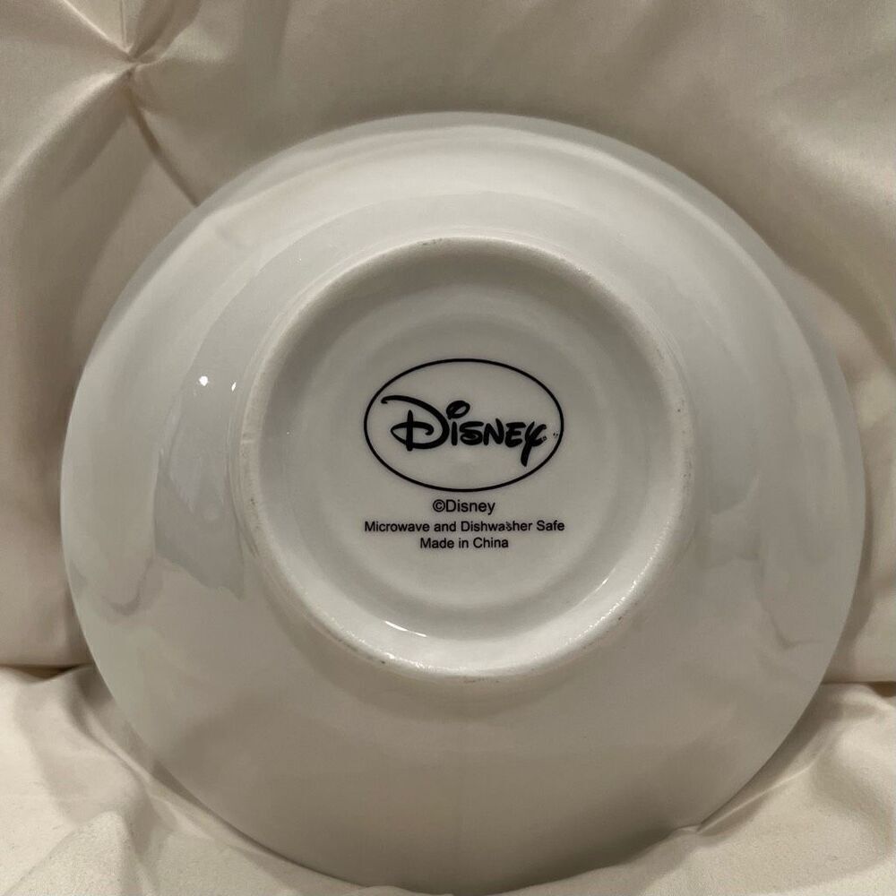 Disney Princess Snow White Jasmine Porcelain Bowl & Belle Rapunzel Plate Set - Picture 8 of 8